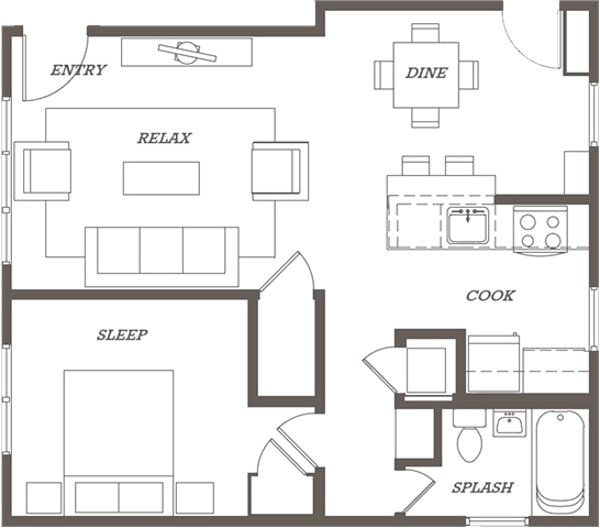 The BMX 3051-2 floor plan